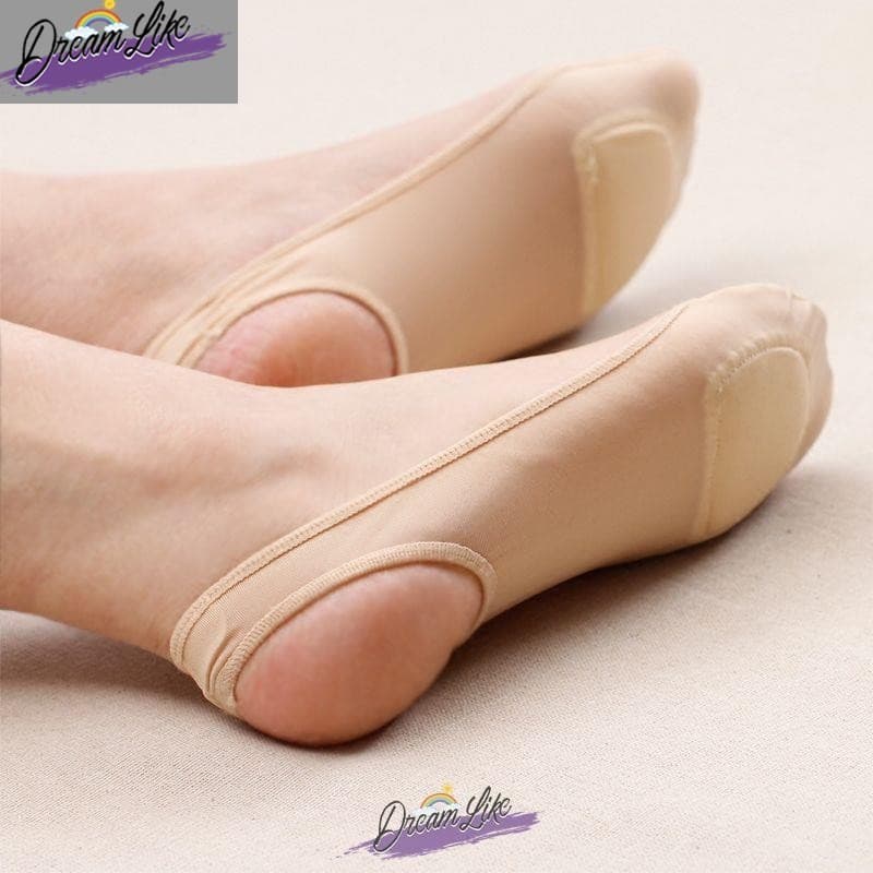 Meia palma meias de seda gelo meias barco feminino verão estilo fino invisível boca rasa liga meias meia pé sola sem Sil
