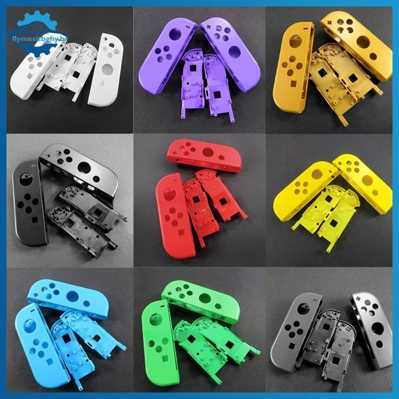 flym 1 Conjunto Kit De Reparo De Substituição De Plástico DIY Caso Capa Habitação Escudo Para Switch JoyCon NS NX Contro