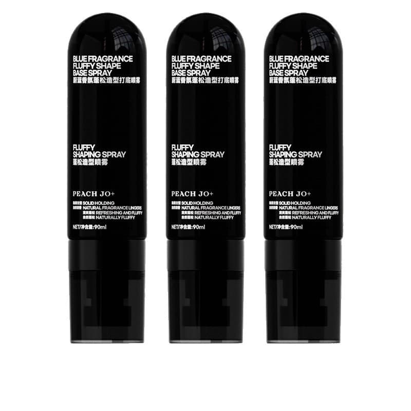 Pronto estoque PEACH JO+Azure Styling Base No. 5 Spray líquido fofo de água fofo masculino sem enxágue com caveira alta