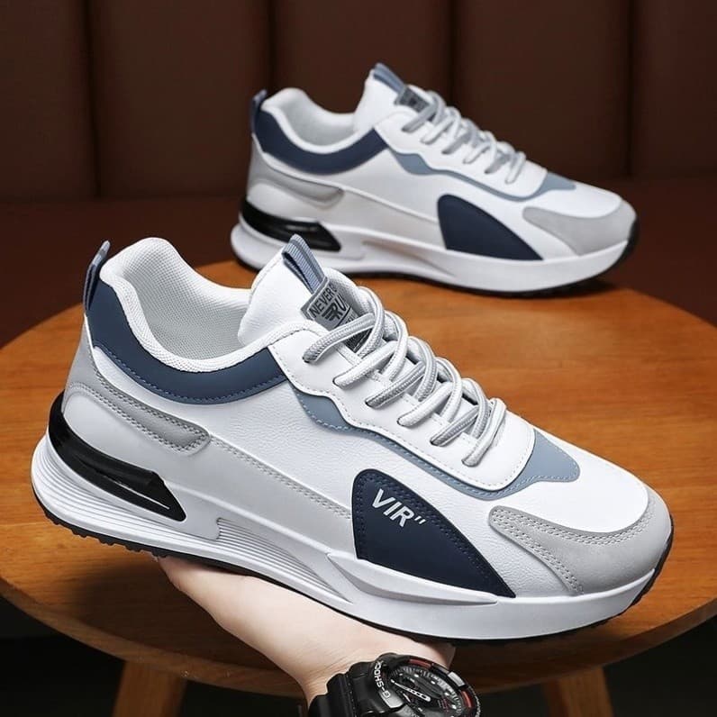 Sapatos masculinos 2025 primavera outono superfície de couro de venda quente impermeável antiderrapante juventude esport