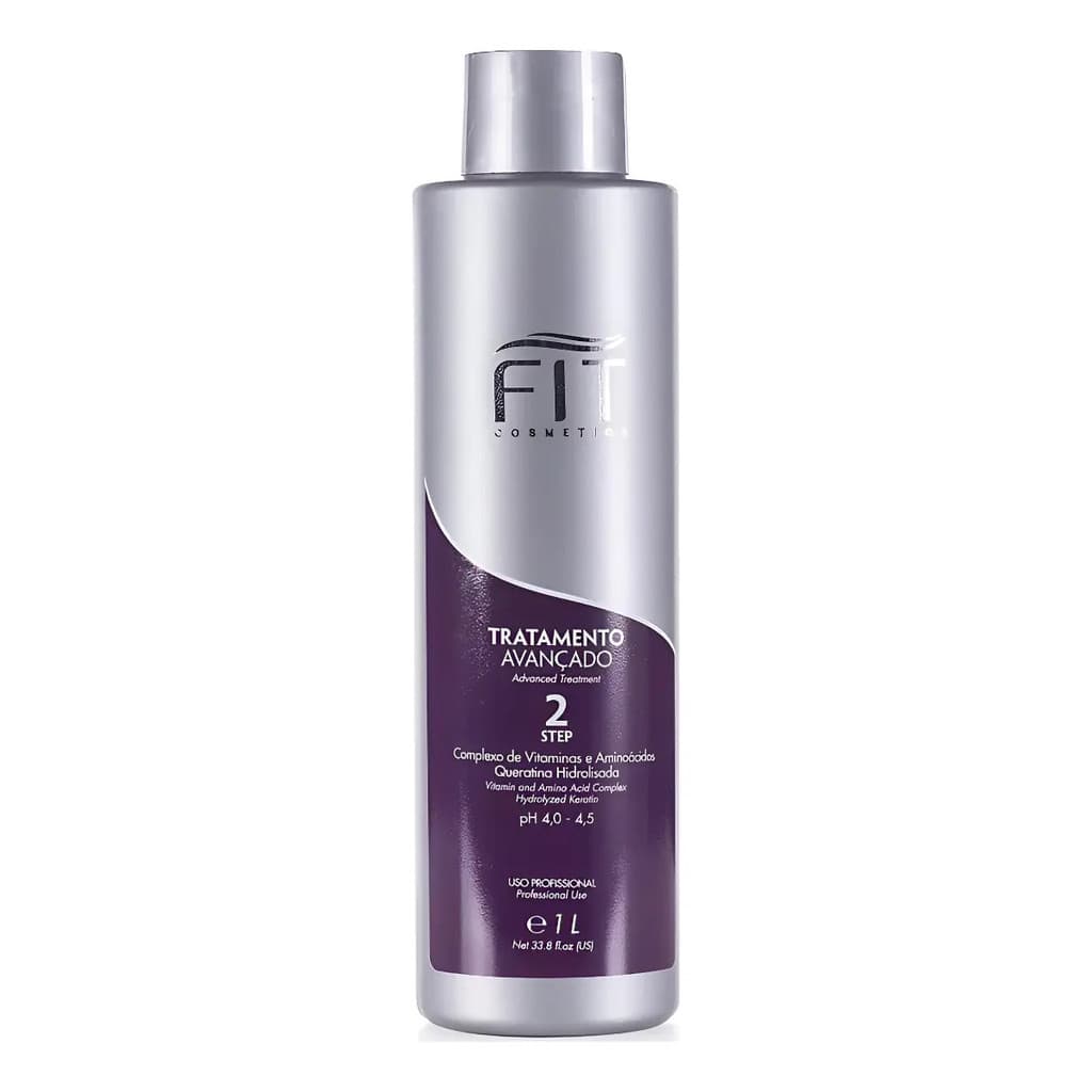 Tratamento Avançado 1 Litro Efeito Anti Frizz Fit Cosmetics