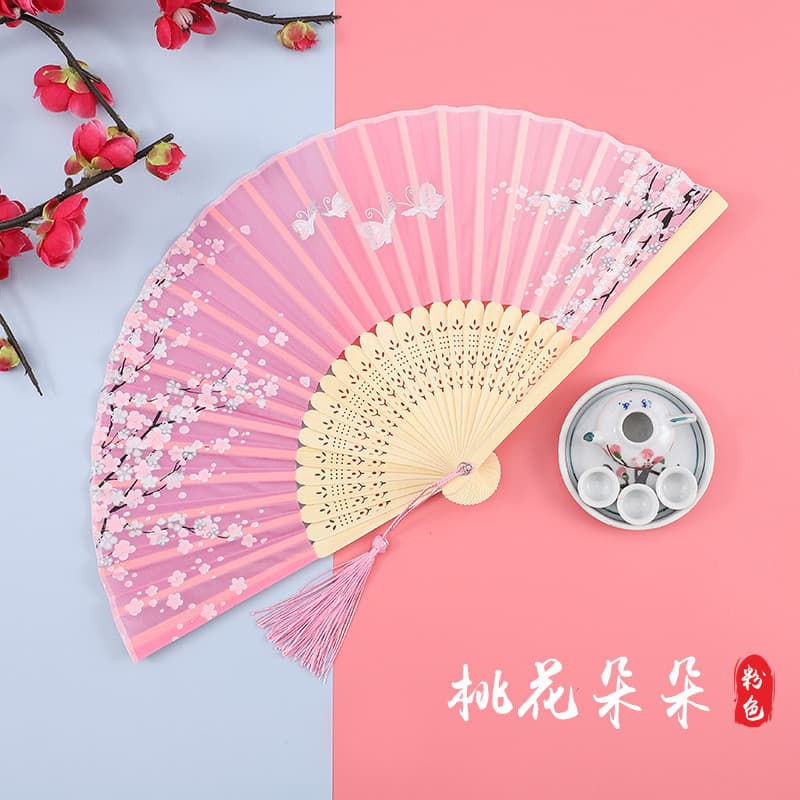 Ventilador legal durável dobrável ventilador portátil não pode rasgar estilo chinês ventilador dobrável prêmios do estud