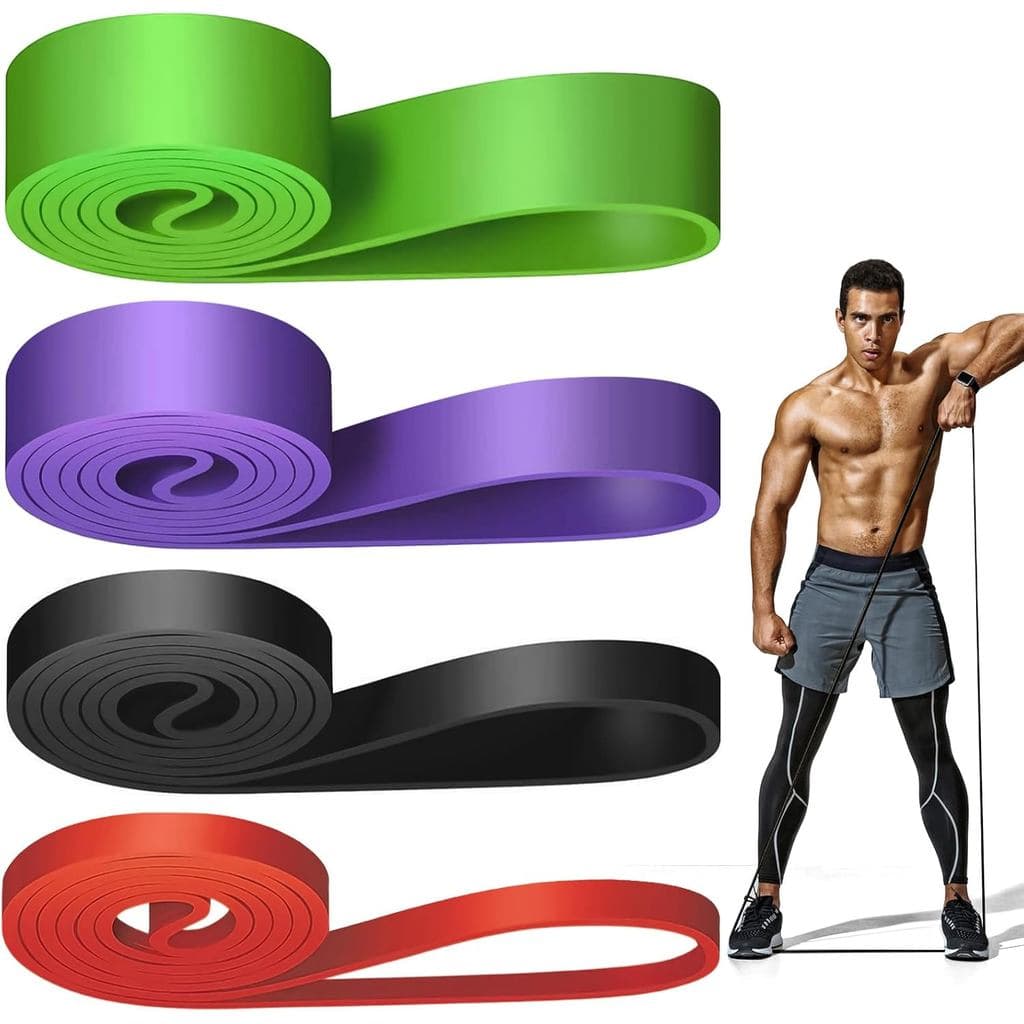 Faixa Elástica de Fitness WuGU, Nível de Resistência da Faixa Elástica de Fitness, Faixa de Fitness, Faixa de Borracha E