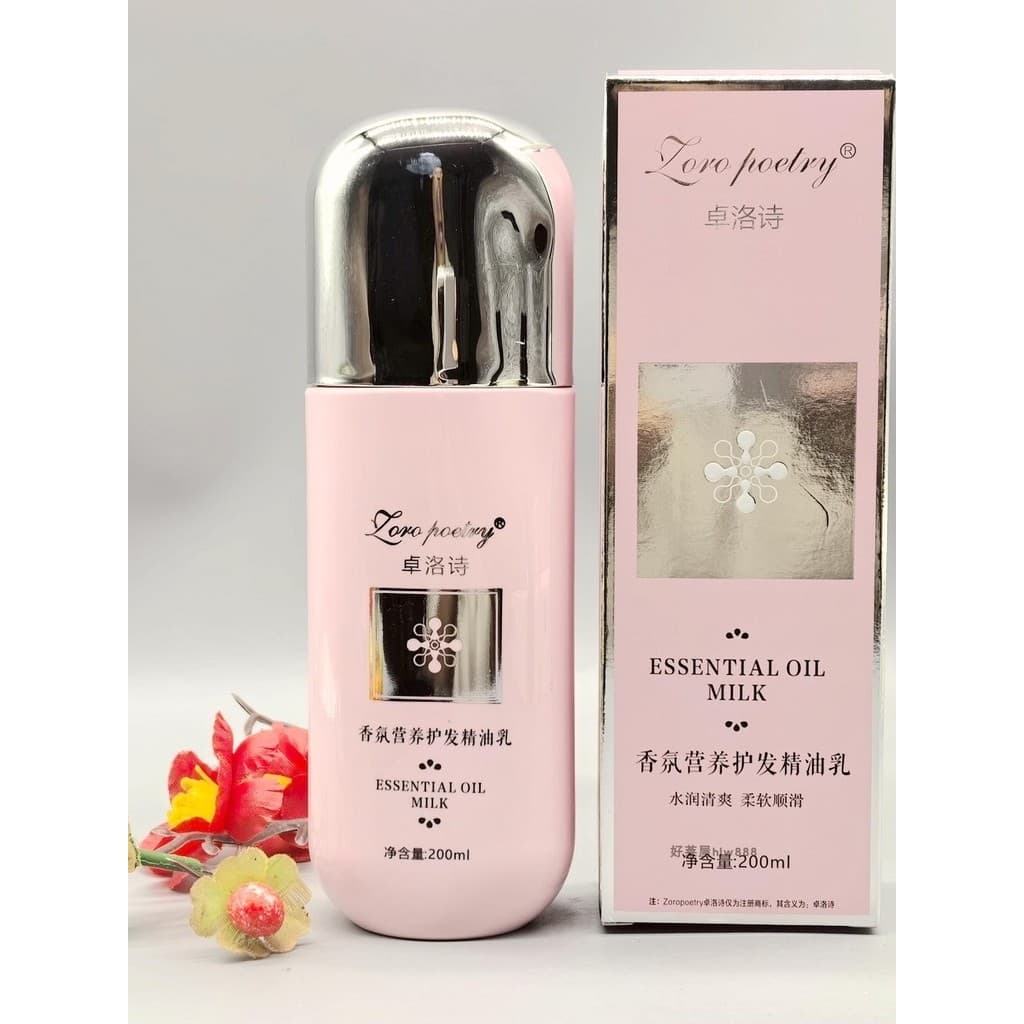 Extrato botânico marroquino cuidado Zorosi fragrância nutricional cuidados com o cabelo loção de óleo essencial hidratan
