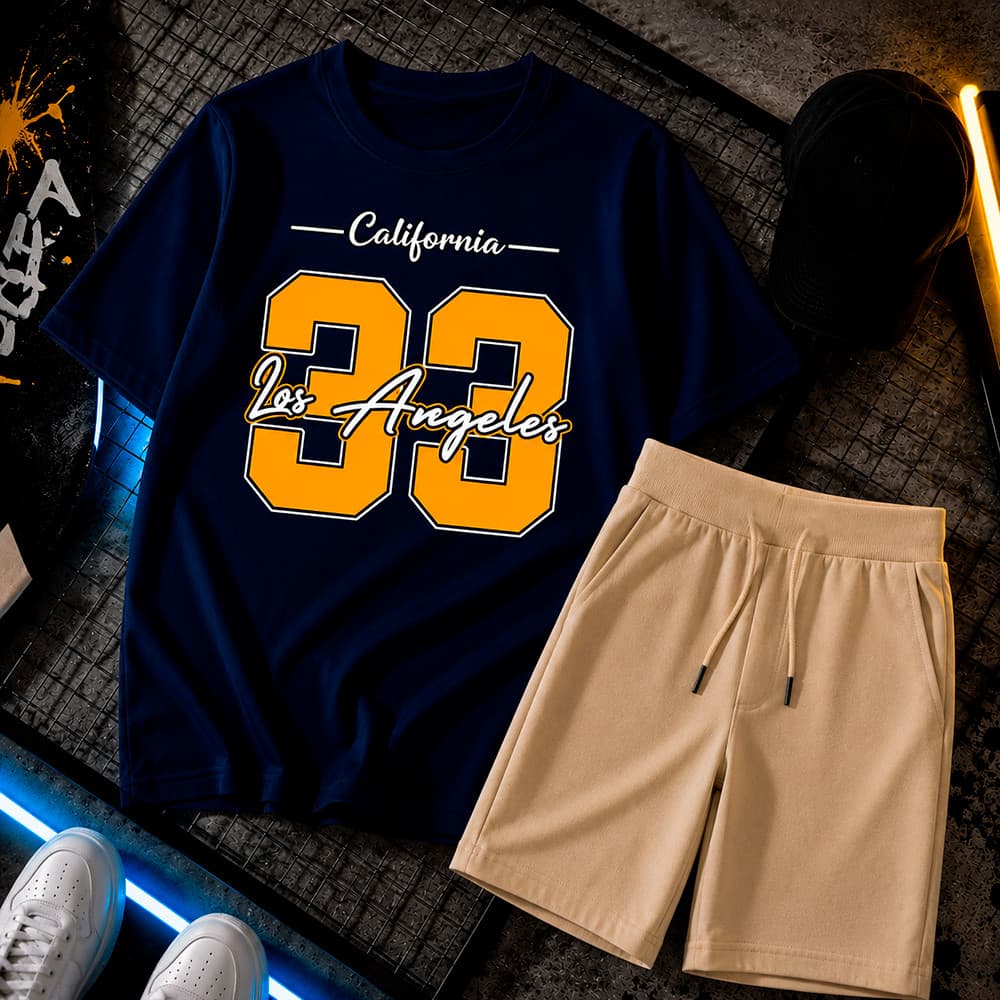 Kit Masculino Infantil Conjunto Bermuda Menino Infantil Kit Conjunto infantil Bermuda + Camisa Kids