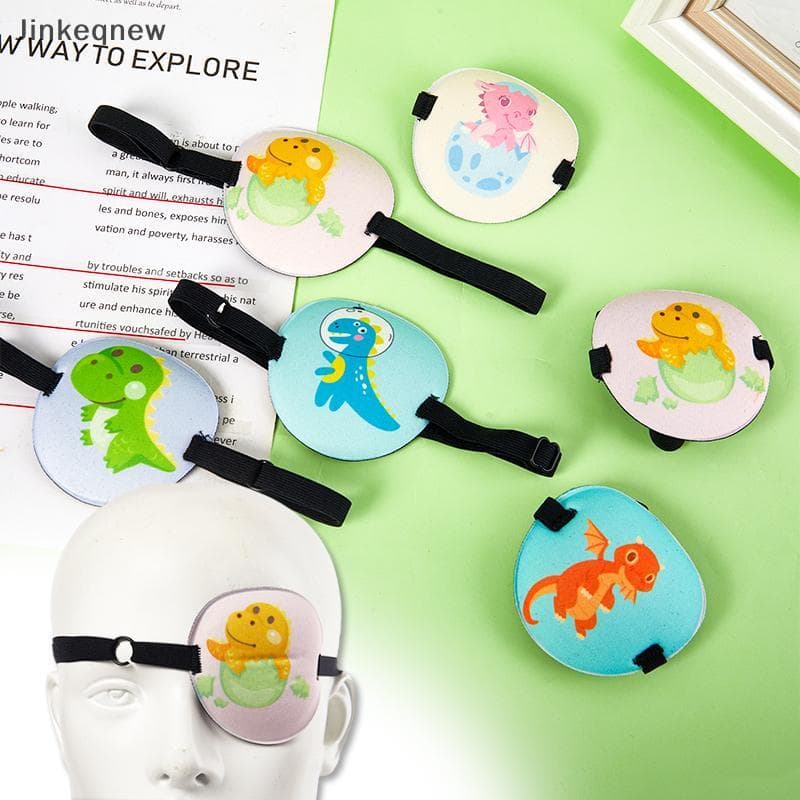 JNBR 1 Pcs Preguiçoso Eye Patch Ambliopia Treinamento Eyeshade Preenchido Criança Patches JIN