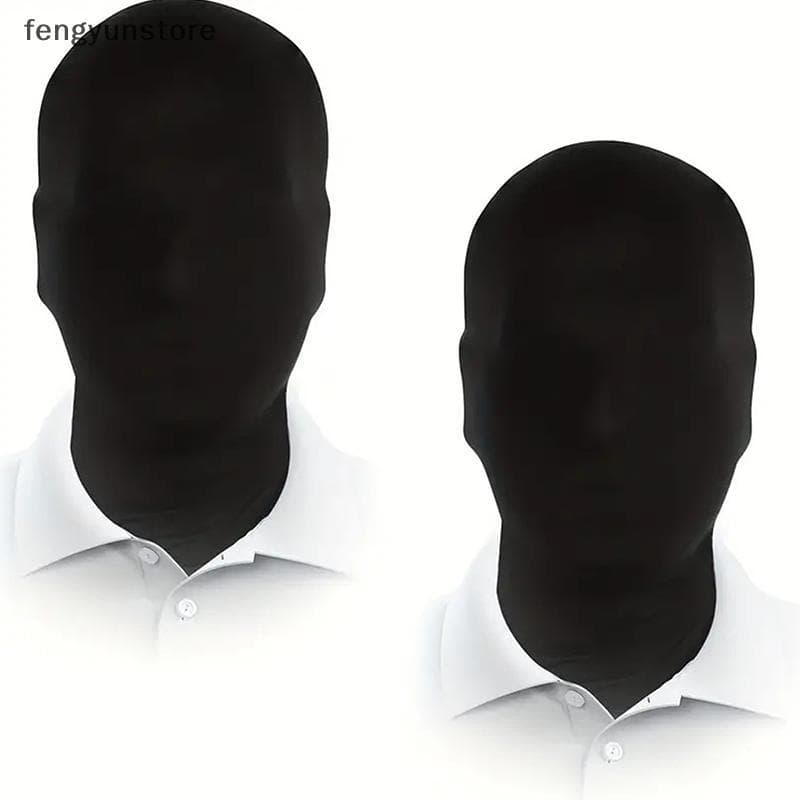 Máscara Completa/Capuz Branco Cosplay Prop Trajes De Halloween Adulto Crianças Carnaval Festa Vestir-Se Acessórios Fanta