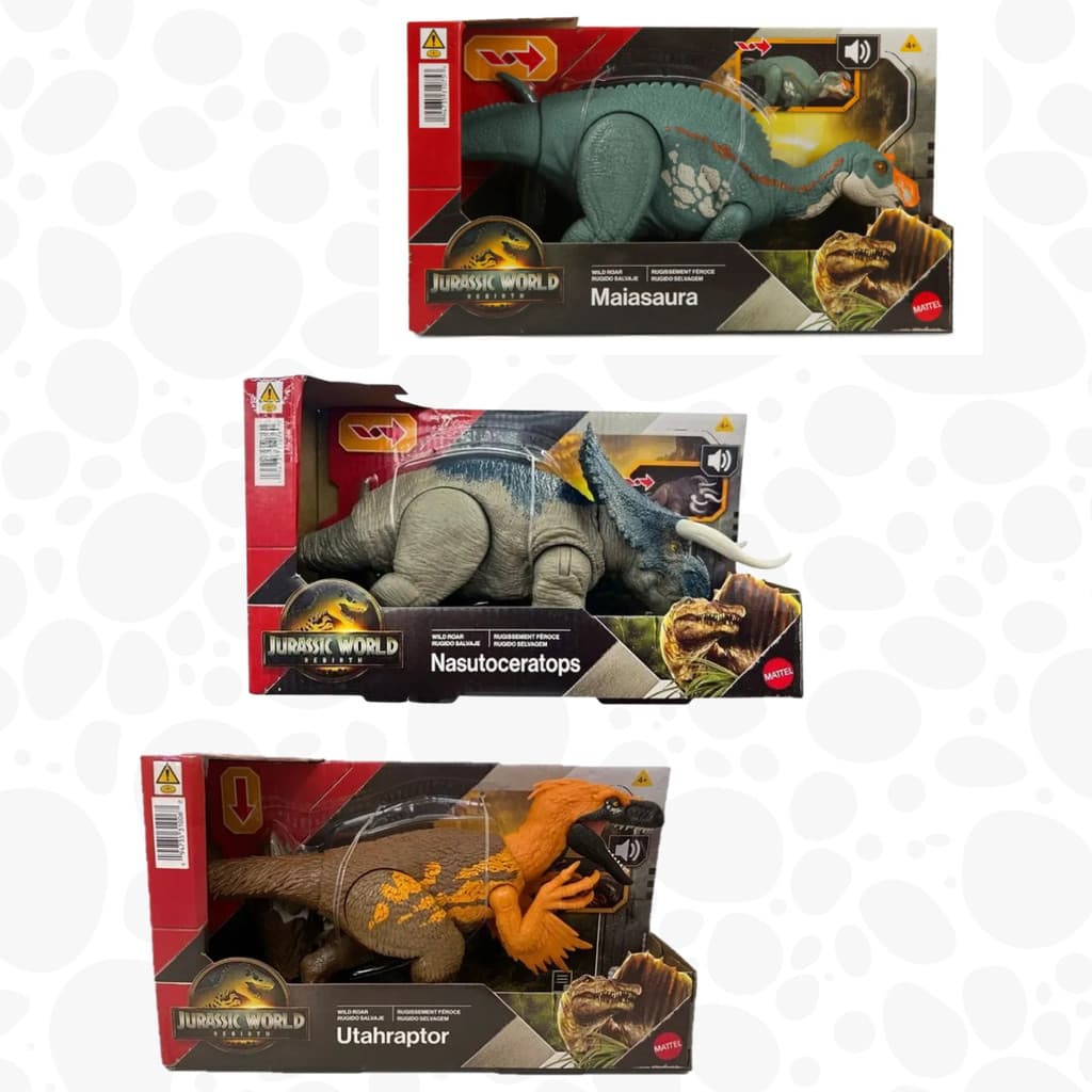 Dinossauro Jurassic World Rugido Selvagem JGB87