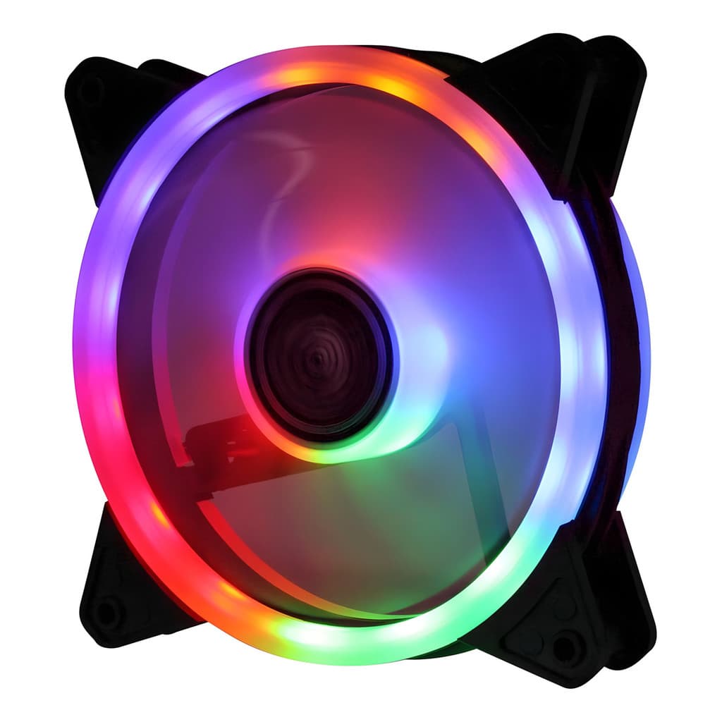Cooler Fan Gabinete 120mmx25mm Com 20Leds DX12Q DEX P/ Gabinete