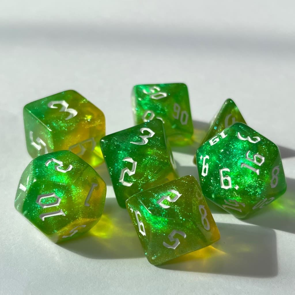 Dados Poliédricos 7 Unidades DND Jogo Poliédrico De Tabuleiro Brinquedo De Mesa