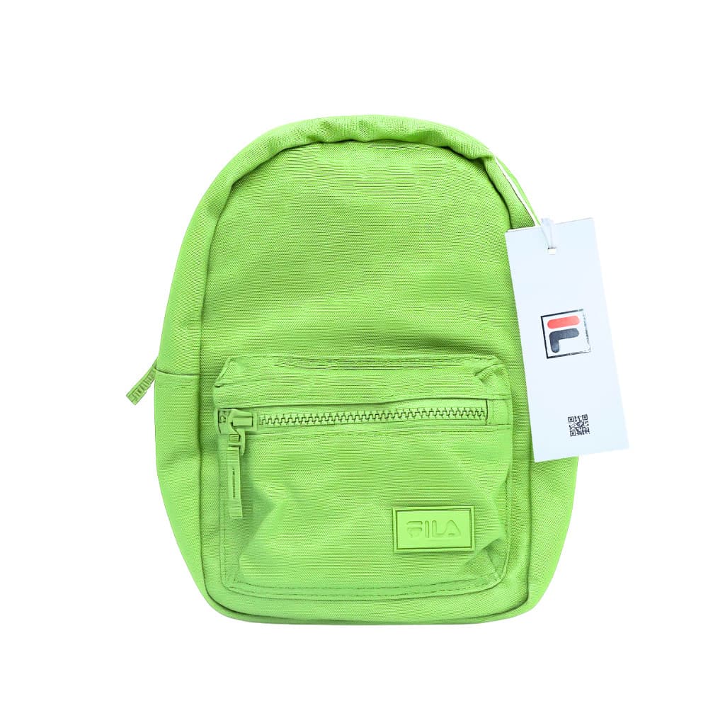 Mochila Unisex Fila Mini Box Letter - cor: verde claro