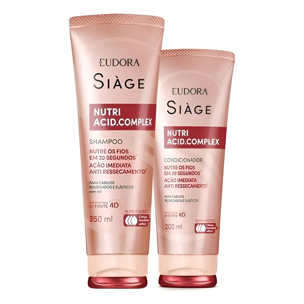 Siàge Kit Eudora Nutri Acid.complex Shampoo E Condicionador