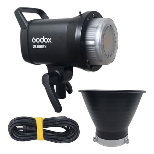 Iluminador Led Godox Sl60iid 70w Preto Branco Frio 5600k T