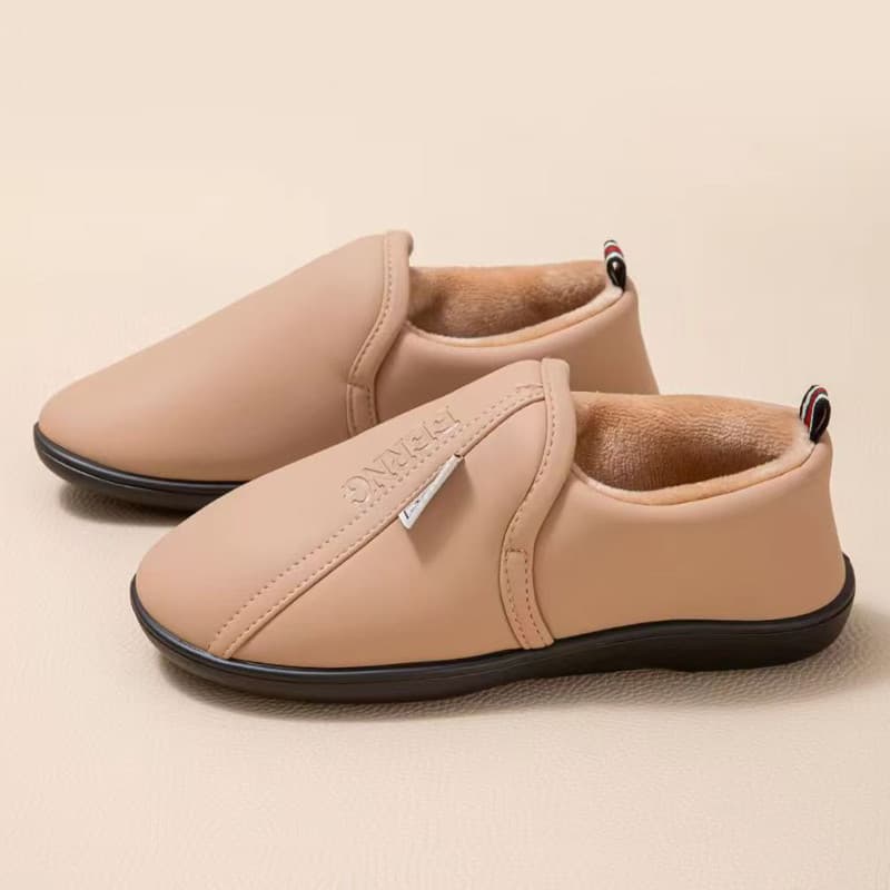 Fengrun casa salto meninas chinelos de algodão casais de inverno com tudo incluído pé sapatos de algodão superfície do p