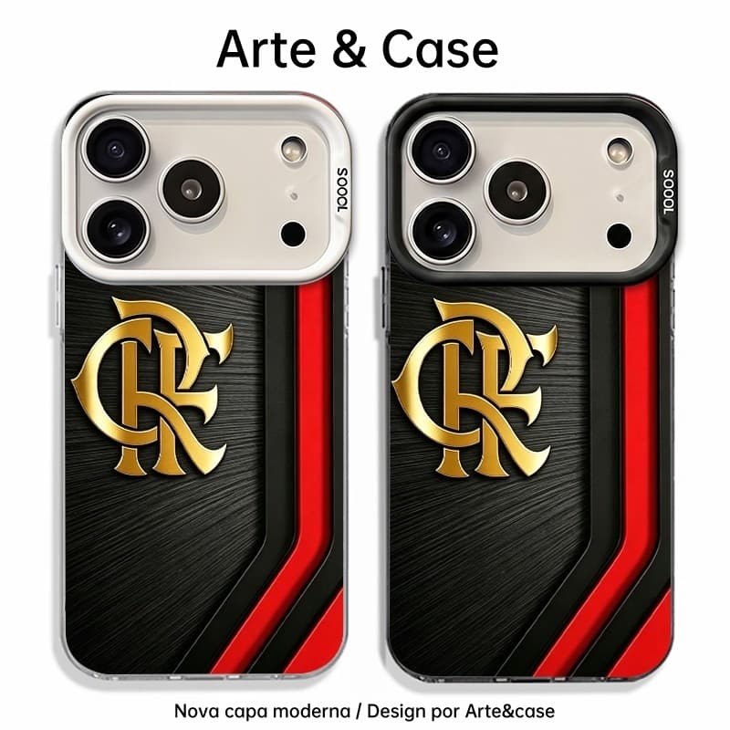Capinha de silicone fosca impacto-Regatas Flamengo CRF For MOTO E14 E15 G04 G05 G10 G24 G30 G34 G53 G54 G84