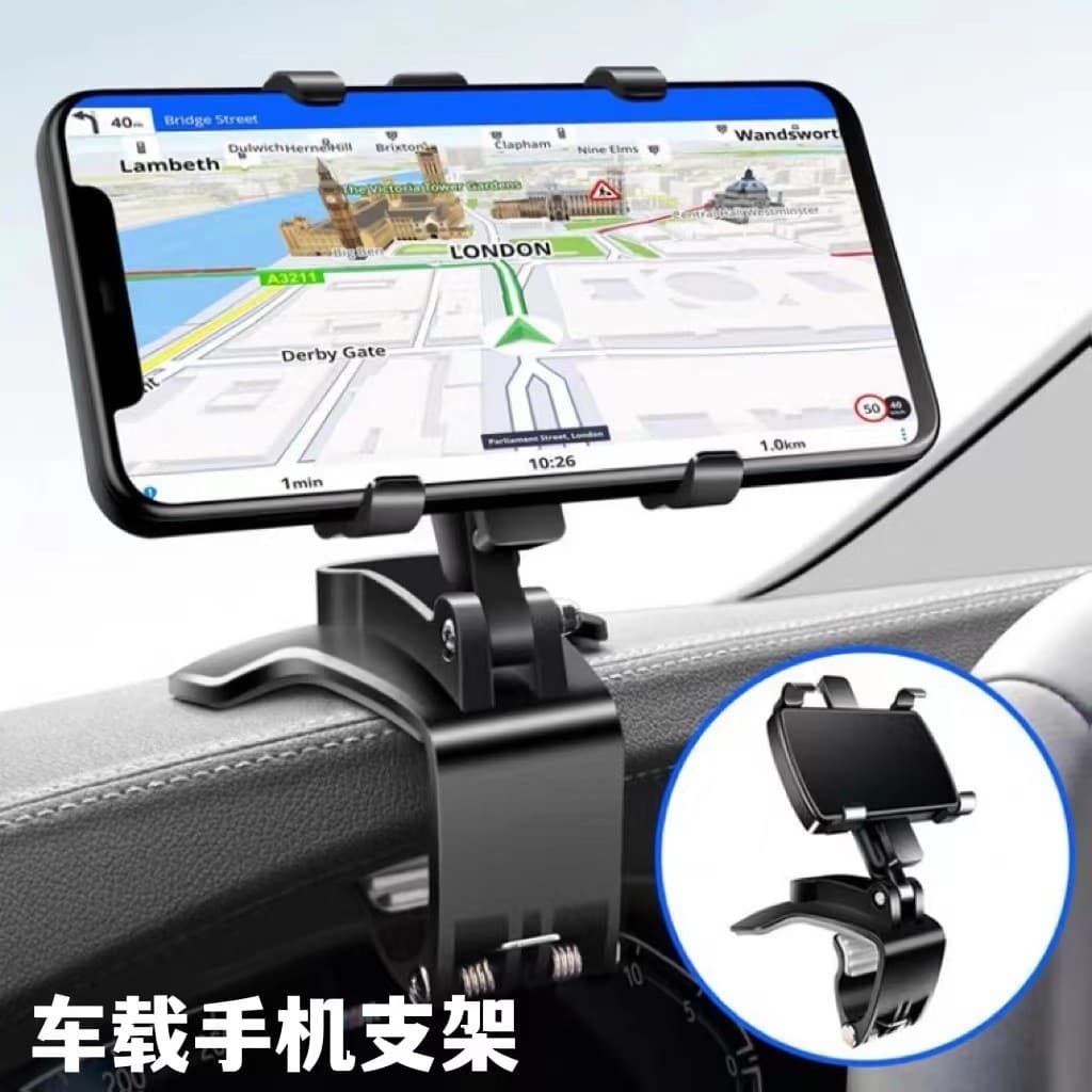 Suporte giratório multifuncional para telefone para carro Suporte para telefone para carro