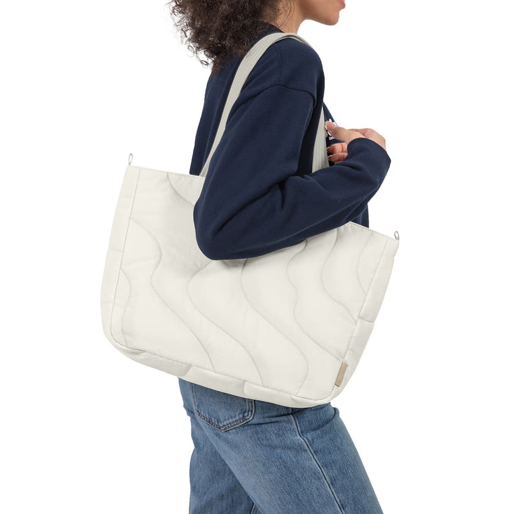 Pano de náilon grande capacidade sacola feminina 2026 novo estilo All-Match Casual leve Commuter bolsa de ombro portátil