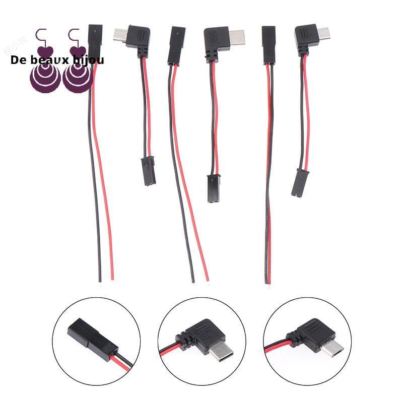 Boa Interface De Motocicleta USB-Micro Tipo C 90 Graus Macho + JST Plug Para/SYP Terminal Cabo Conector Bem
