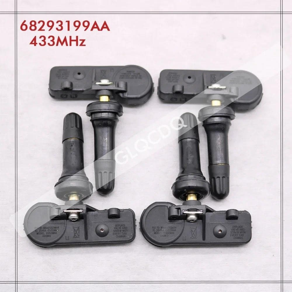 Para 2018 2019 2010 2011 2012 2013 2014 RAM 1500 TPMS 433MHz SENSOR De Pressão Dos Pneus De Ar Do Pneu 68293199peças Aaa