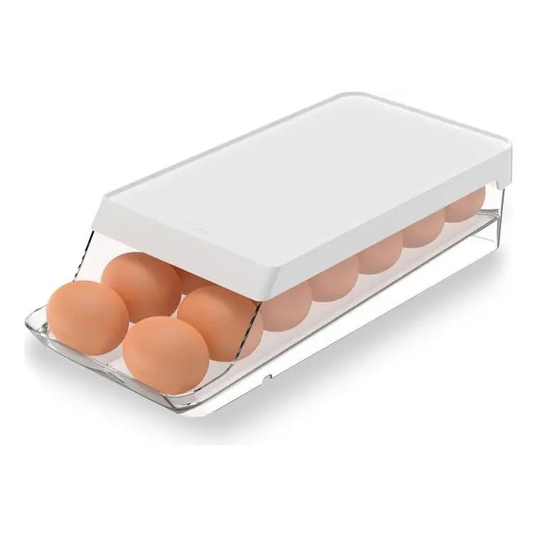Organizador De Ovos 14 Un Roll Clear Fresh  15x33x7,5cm - Ou