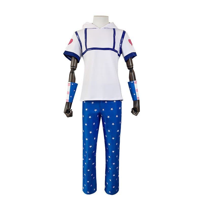 Fantasias de Cosplay de Johnny Joestar de JoJo's Bizarre Adventure, Trajes para Role Playing e Apresentações de Anime