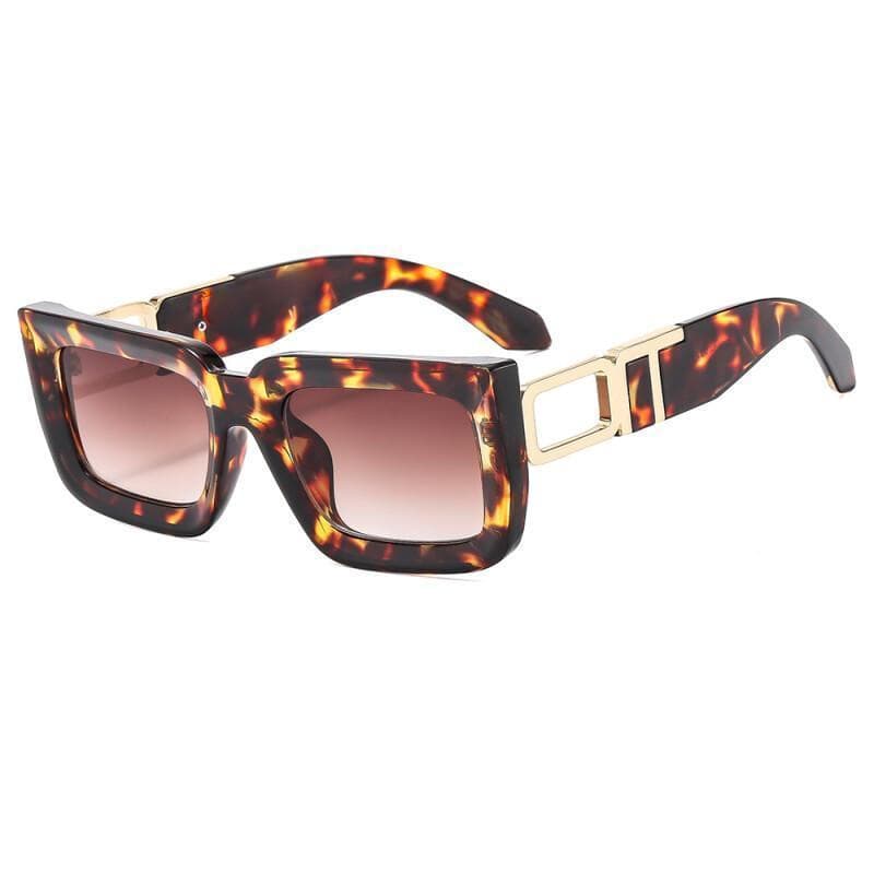Novos Óculos de Sol Quadrados Retrô para Mulheres e Homens, Óculos de Sol UV400, Óculos de Moda Masculinos
