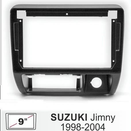 Quadro de variedade de navegação Android de alta qualidade-30cm adequado para suzuki jimny 1998-2004 suzuki jimny painel