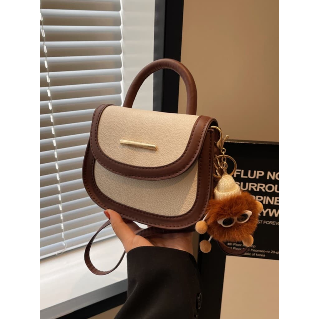 bolsa feminina bolsa transversal feminino High-End nicho Design saco feminino 2023 novo estilo outono inverno portátil C
