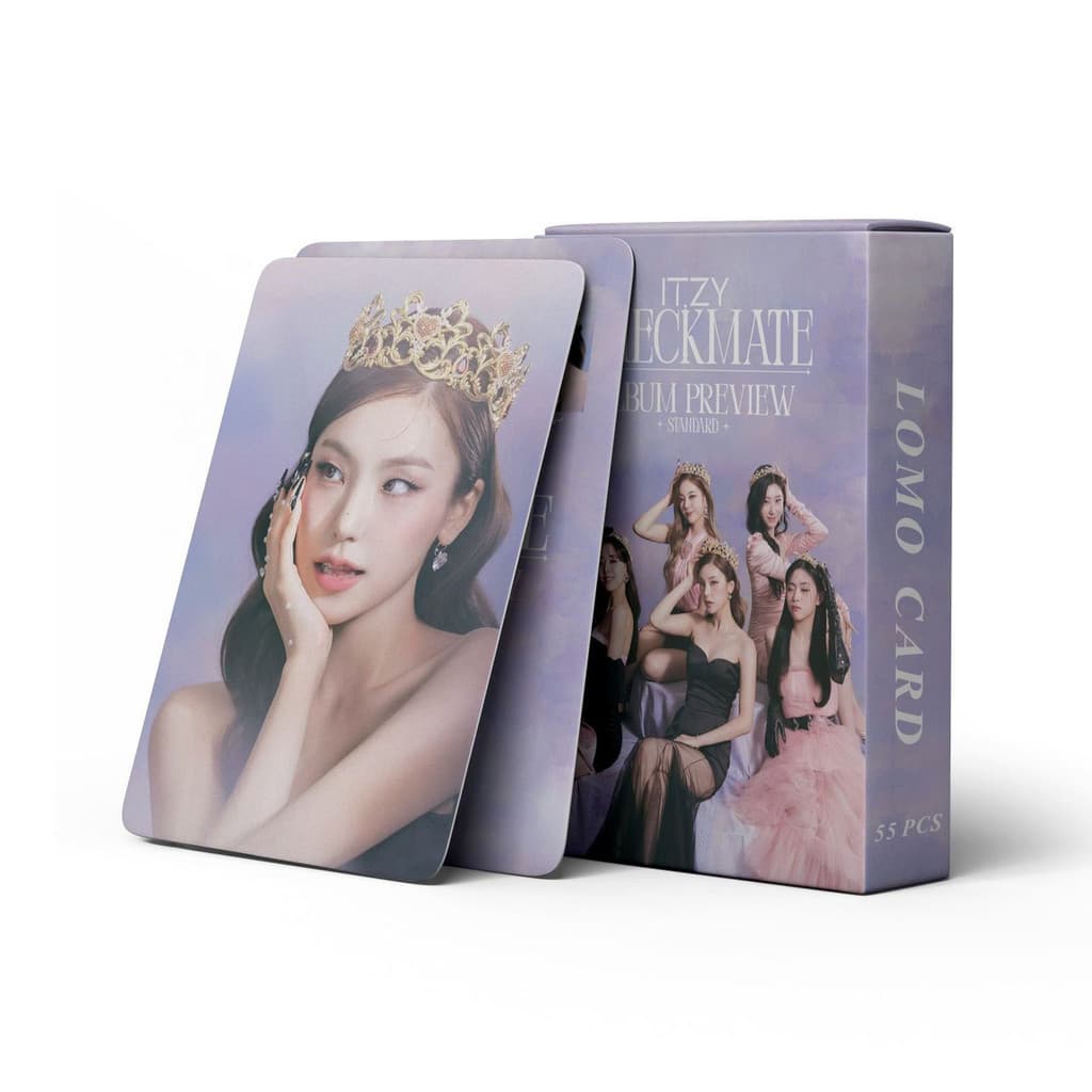 Kpop 55 Unidades/Conjunto ITZY CHECKMATC Álbum Lomo Photocards Para Coleção De Fãs