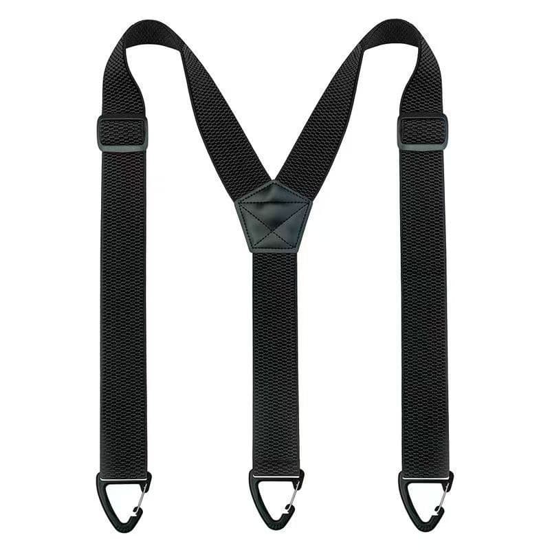 Suspensórios elásticos com 3 clipes, 4 cm, unissex, ajustáveis, gancho triangular de plástico, antiderrapantes, suspensó
