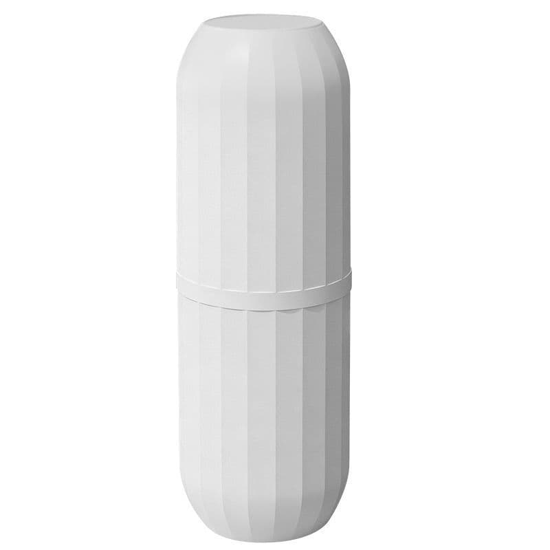 Copo para enxaguatório bucal de viagem, copo portátil para escova de dentes, dormitório estudantil, conjunto de copo par