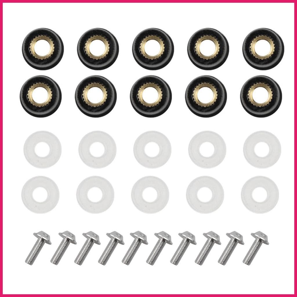 Parafusos De Para-Brisa De Motocicleta , Fixadores , 5mm , Kit De Carenagem , 10 Peças M5 , terkibr