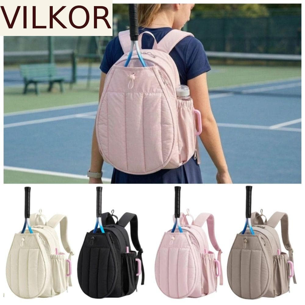 Mochila De Tênis VILKOR , Bolsa De Raquete De Grande Capacidade De 20L , Capa Confortável De Remo De Pickleball De Cor S