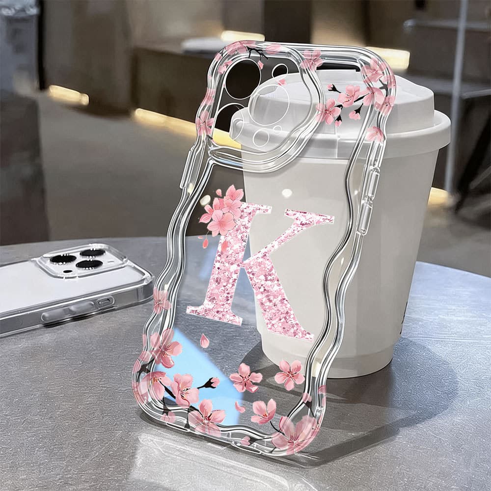 Capa Com Letras Personalizadas Para iPhone 14 PRO MAX Plus Transparente Capinha