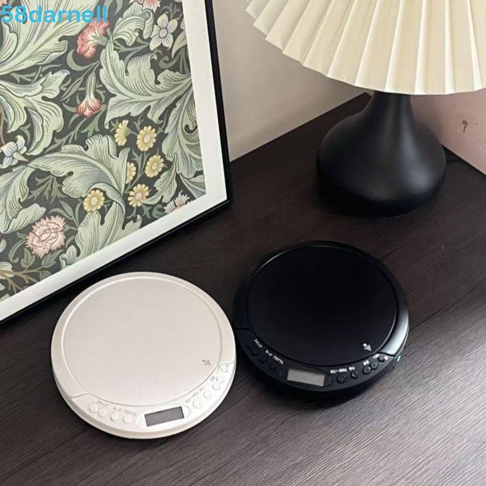 Leitor De CD Portátil DARNELL , Função De Loop , Tela LCD , Reprodutor Bluetooth , Porta USB , Aprendizagem Em Inglês