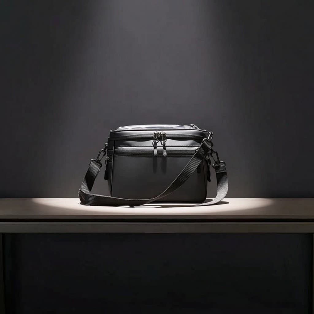 Bolsa Para Guidão De Bicicleta Com Alça De Ombro , Removível Suporte Telefone , Portátil , Compacta Viajantes , Deslocam