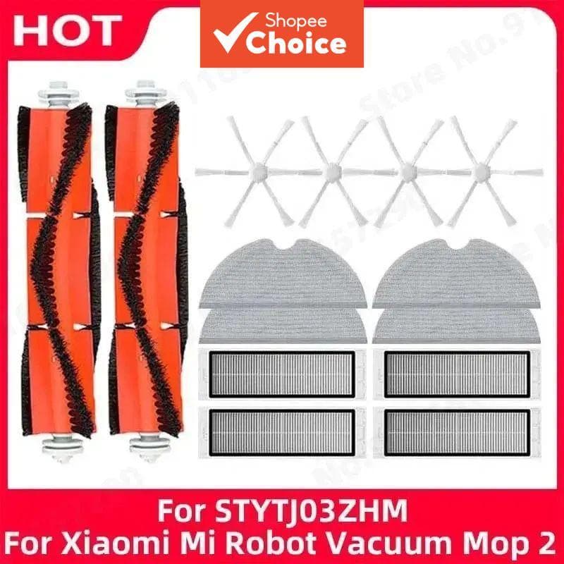 Essencial Para Xiaomi Mijia1C 2C Mi Para Aspirador de Pó Robô STYTJ03ZHM Peça de Reposição Principal Escova Lateral