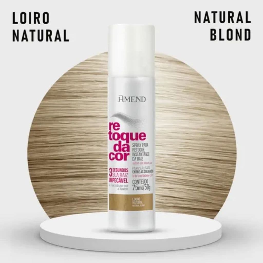 Retoque da Cor Louro Natural 75mL - Amend Cosméticos