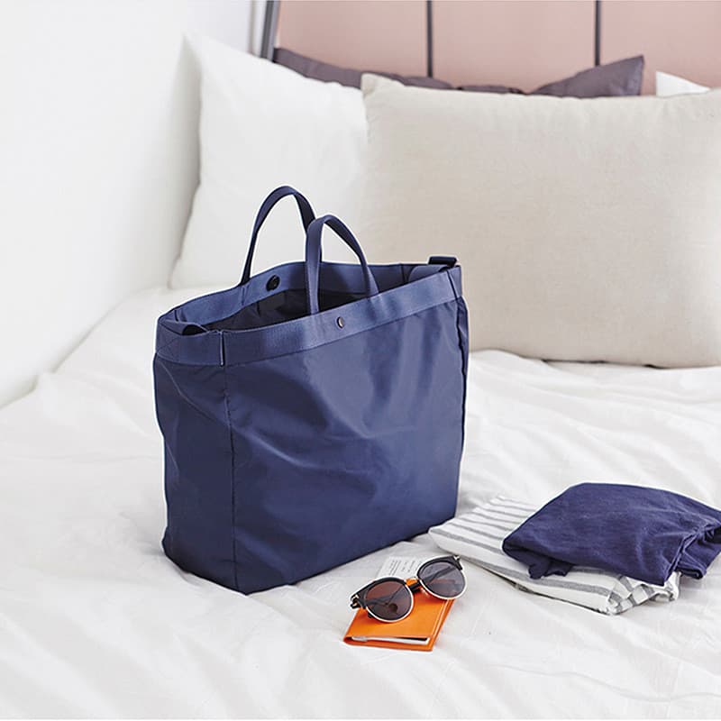 Grande capacidade esportes viagem Yoga saco feminino japonês coreano à prova dwaterproof água náilon bolsa de ombro moch