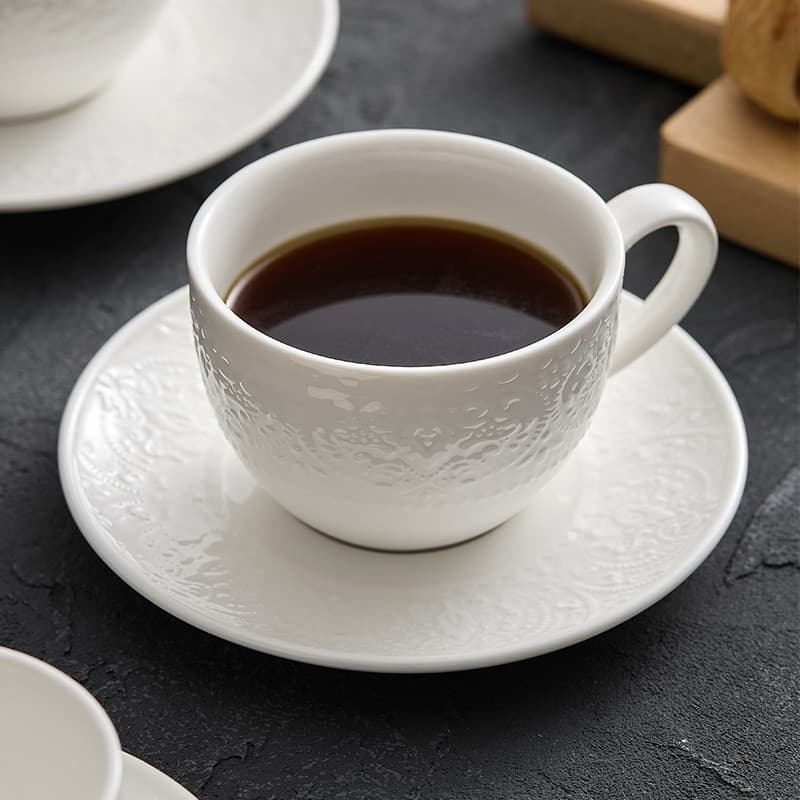 Caneca europeia requintada de alta qualidade em relevo, xícara de café da manhã de alto valor, Alice, cerâmica, chá, caf