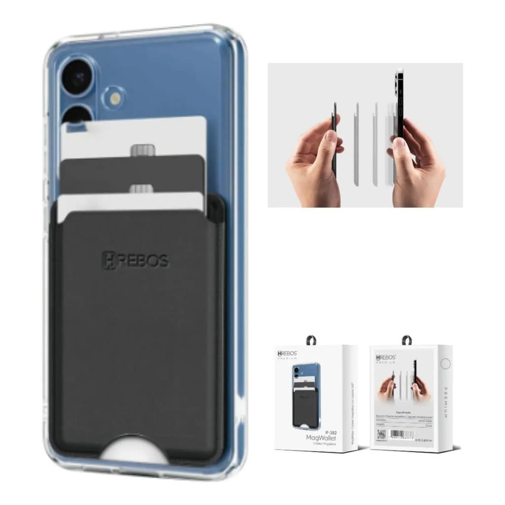 Carteira Magnética Para Celular Hrebos - Porta Cartão If-382