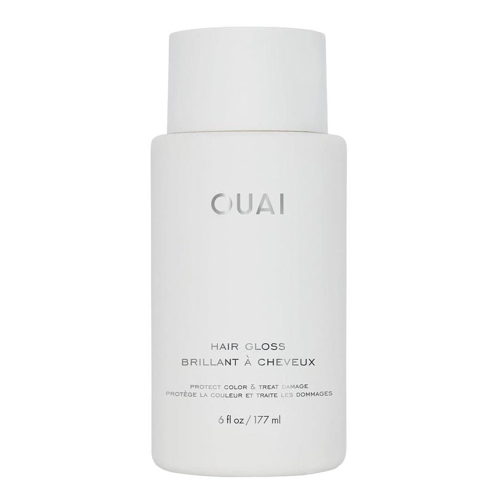 OUAIHairGloss-Tratamento Capilar Brilhante para Uso no Chuveiro e Glaze com Controle de Frizz - Protetor Térmico com Áci