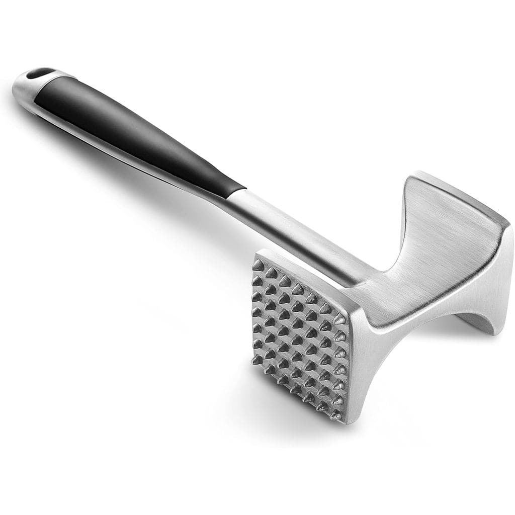 Martelo Amaciador de Carne KITEXPERT, com cabo de pegada confortável, martelo de cozinha de dupla face, martelo resisten