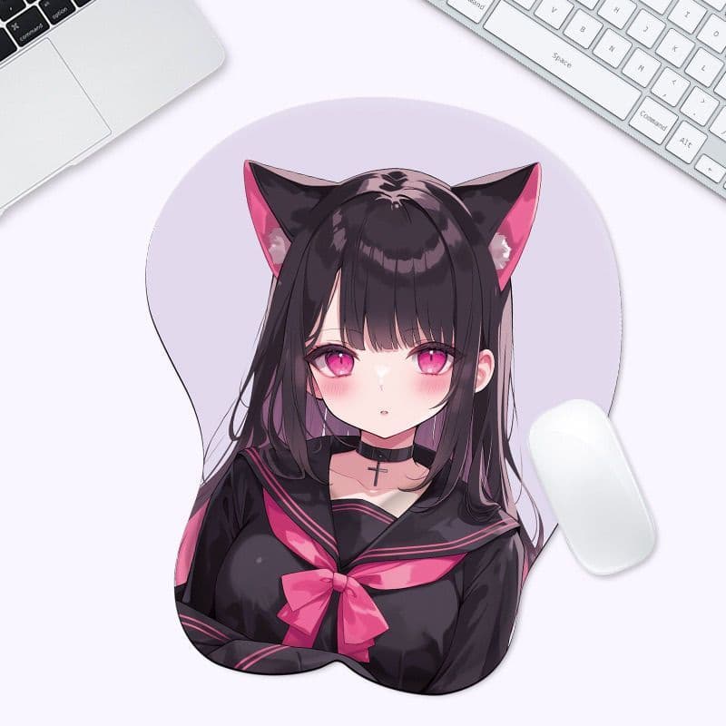 2026 novo produto Mouse pad de pulso Silicone tamanho pequeno estudante antiderrapante resistente à sujeira escritório d