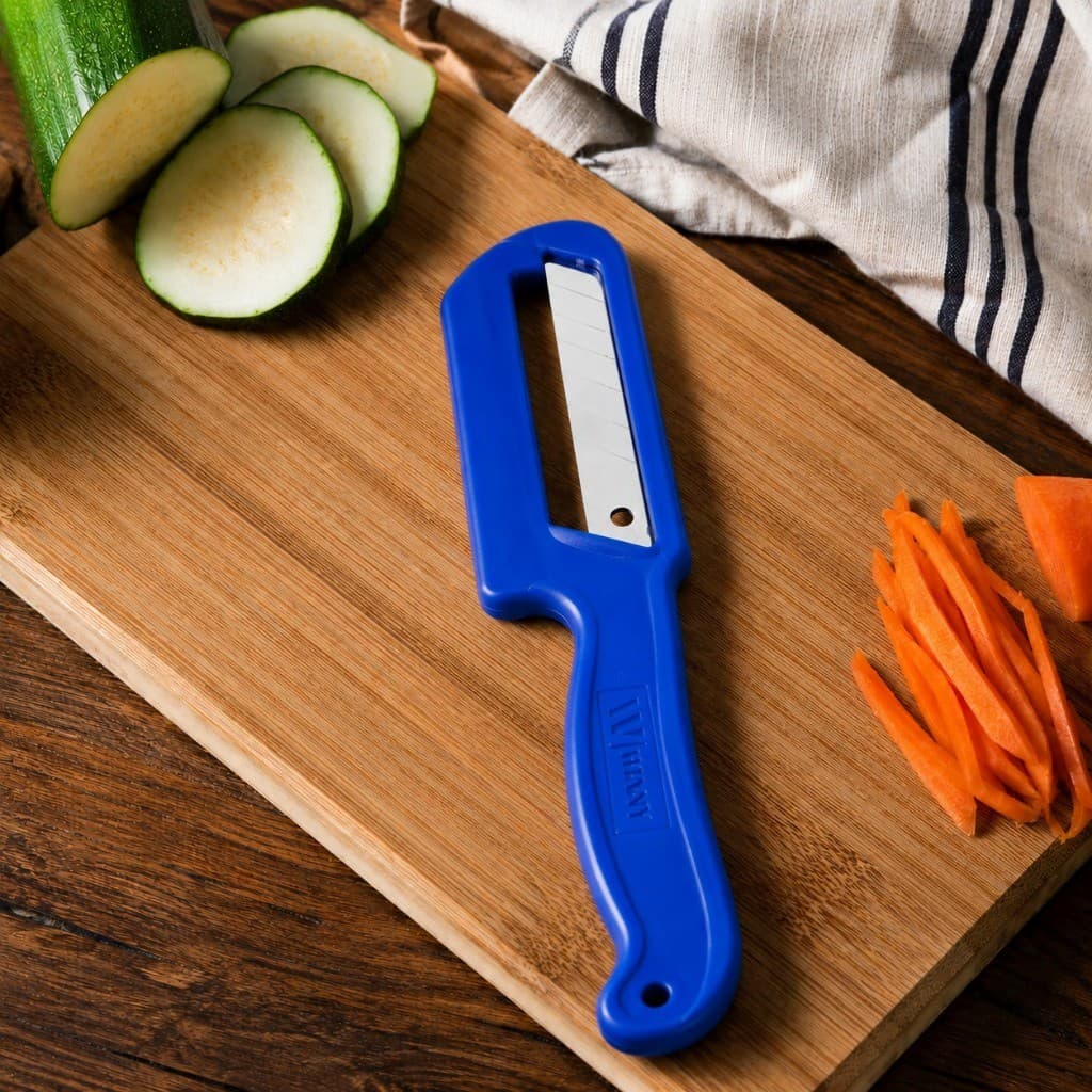 Descascador e Kit 2 Fatiadores De Legumes Fatia Corta Legumes Verduras Prático ENVIO RAPIDO