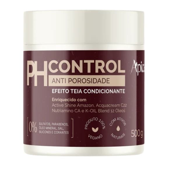 Máscara  Anti Porosidade PH Control Efeito Teia  Ápice 500 gr