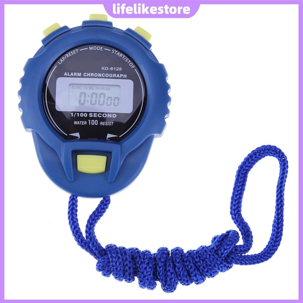 Cronômetro Eletrônico Digital À Prova D'água Para Árbitros De Treinadores De Fitness [lifelikestore.br]