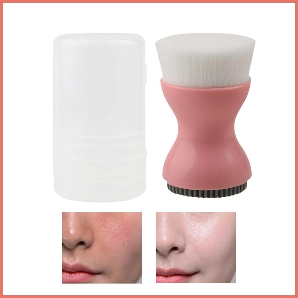Escovas Faciais Para Limpeza 2.8 Polegada Ferramentas De Beleza De Silicone De Ponta Dupla Escova Facial Banho Em Casa T