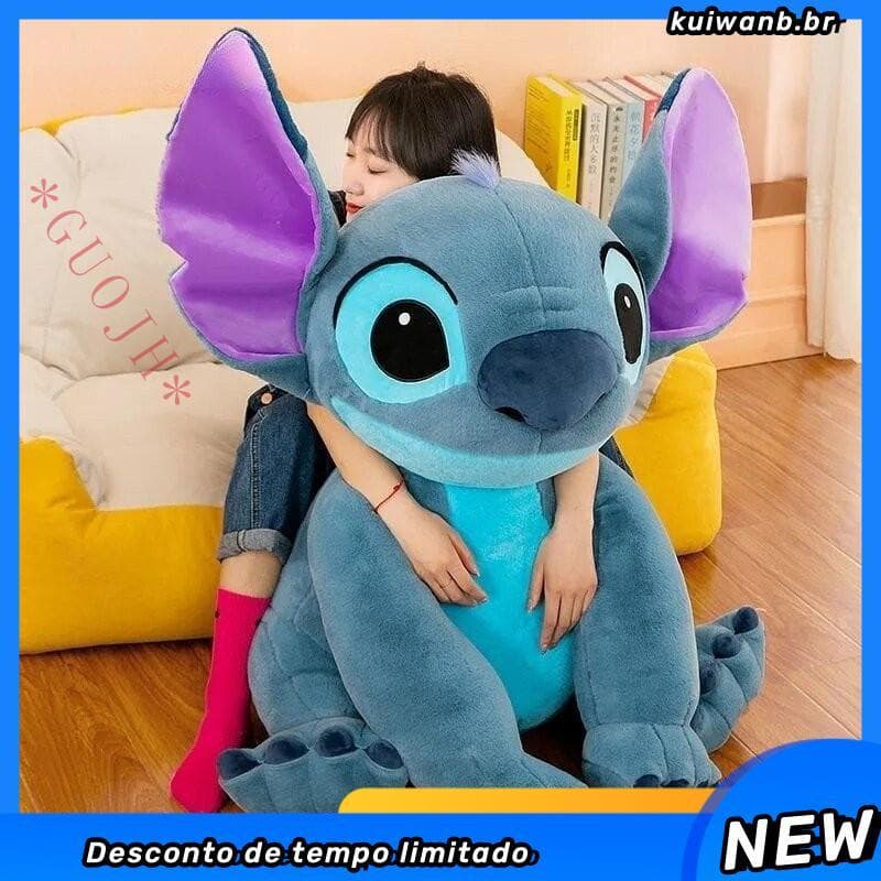 Lilo Disney Tamanho Grande & amp ; Stitch Pelúcia Kawaii Boneca Dos Desenhos Animados Animal Sle eping Travesseiro Mater