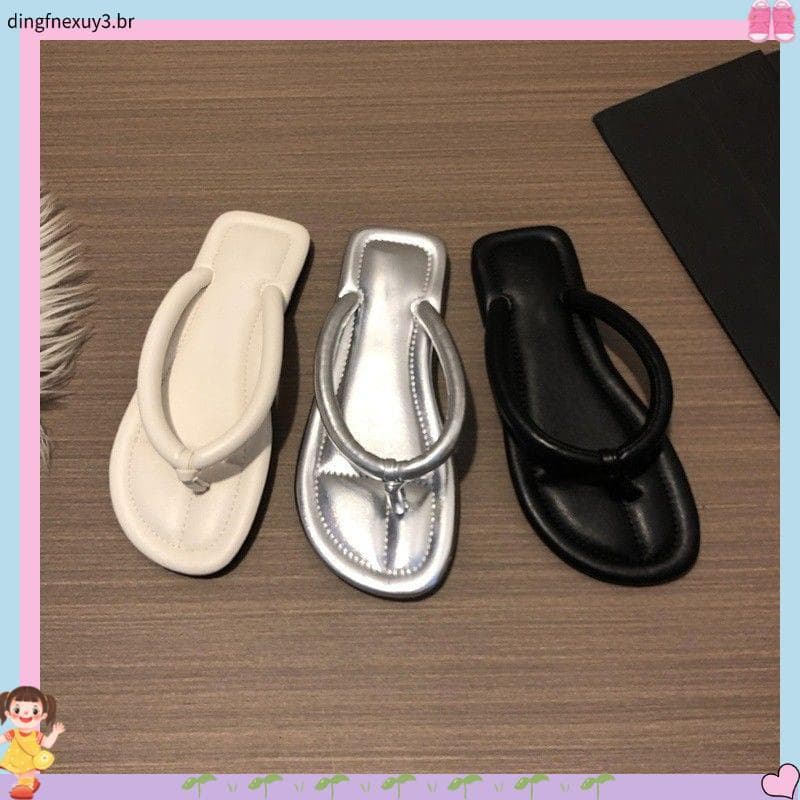 Crianças versão coreana chinelos Flip-Flops verão novo estilo exterior usar sandálias estilo ocidental meninas moda sola